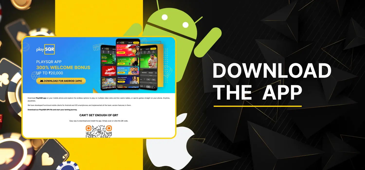 mobile application of popular casino platform