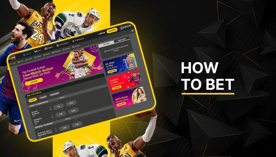 place a bet on sport events