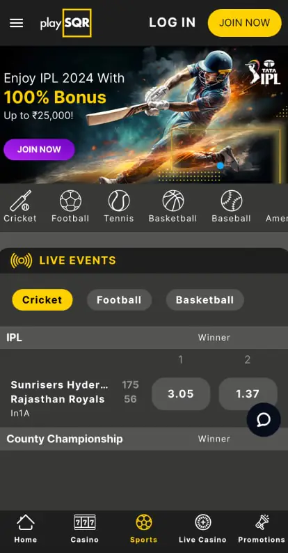 playsqr sports betting